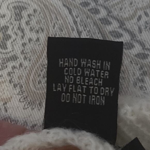 Jules & Leopold mohair sleeveless knit ladies sweater creme Size XL chic office - Picture 5 of 7